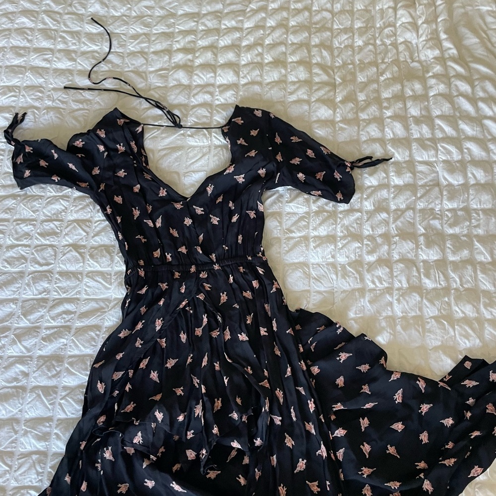 Stevie’s Sister floral built in shorts romper